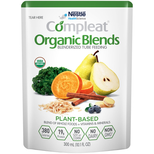 Nestle Healthcare Nutrition Compleat Organic Blends, Oral Supplement and Tube Feeding Formula