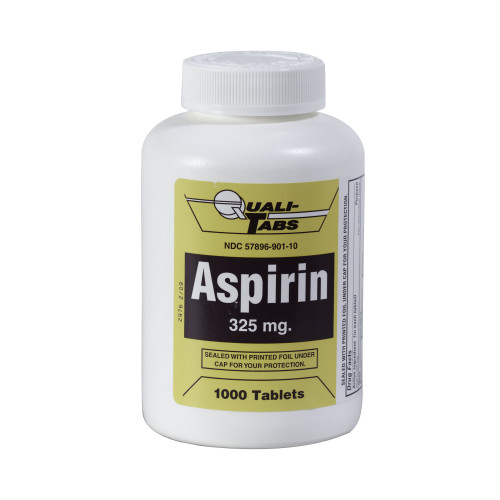 Aspirin Pain Relief, 1000 Tablets per Bottle