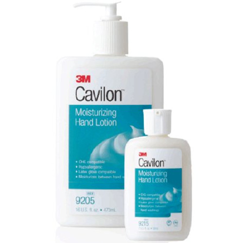 3M Cavilon Moisturizing Hand Lotion, Hypoallergenic, Unscented, Bottle, 2 oz., 48/Case