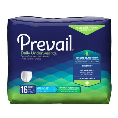 Prevail® Maximum Absorbent Underwear, Large