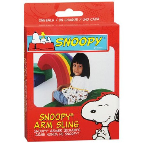 Sport Aid™ Pediatric Snoopy Character Print Polyester / Cotton Arm Sling, Medium