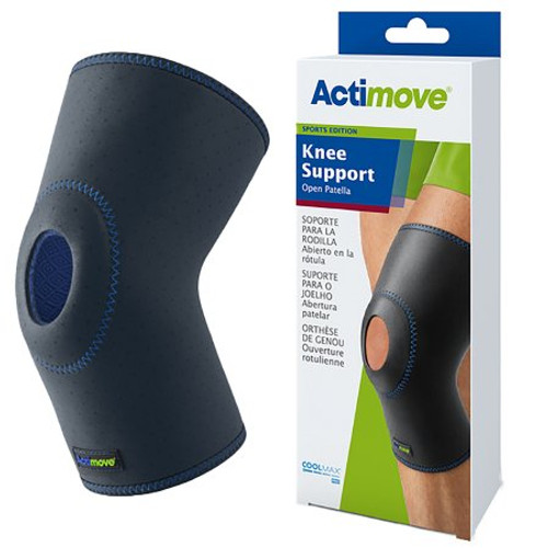 Actimove® Sports Edition Open Patella Knee Support, Navy Blue, 3X-Large