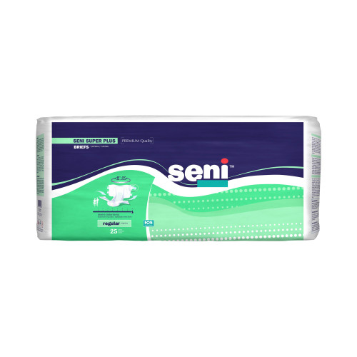 Seni® Super Plus Severe Absorbency Incontinence Brief, Regular