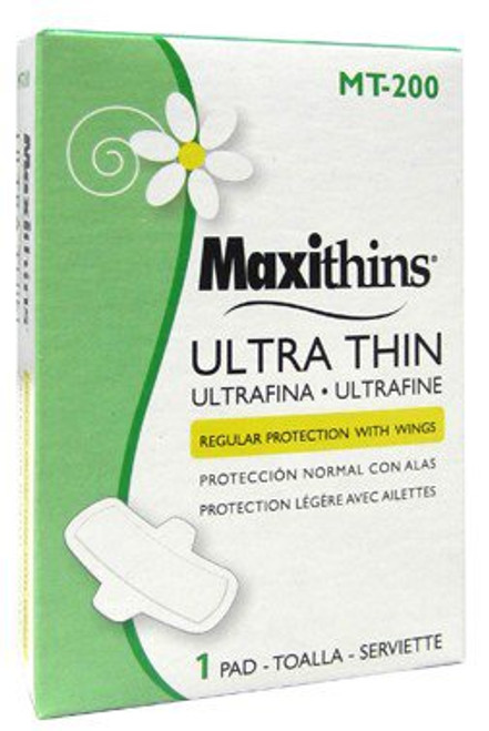 Maxithins® Ultra Thin Pads with Wings