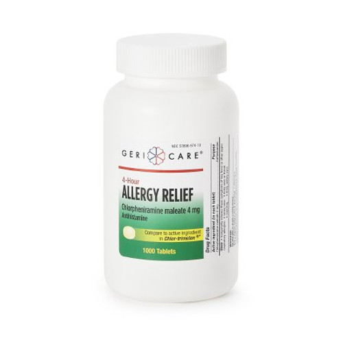 Allergy Relief Health*Star® 4 mg Strength Tablet 1,000 per Bottle