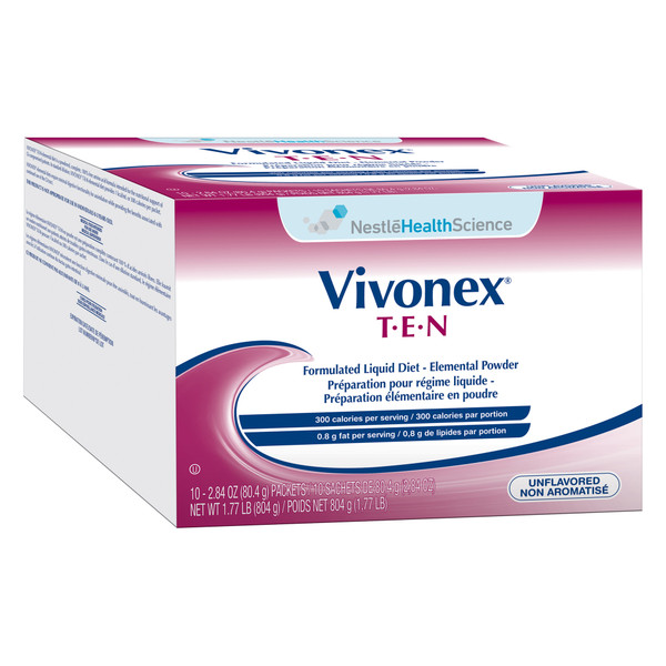 Vivonex® T.E.N Elemental Oral Supplement / Tube Feeding Formula, 2.84 oz. Individual Packet