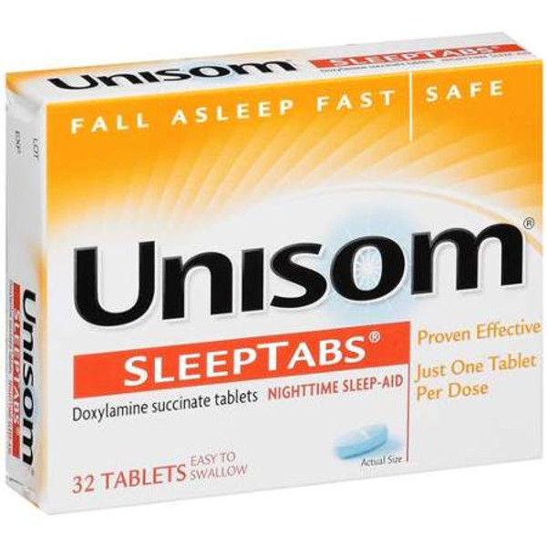 Unisom® Doxylamine Succinate Sleep Aid, 32 Tablets per Bottle