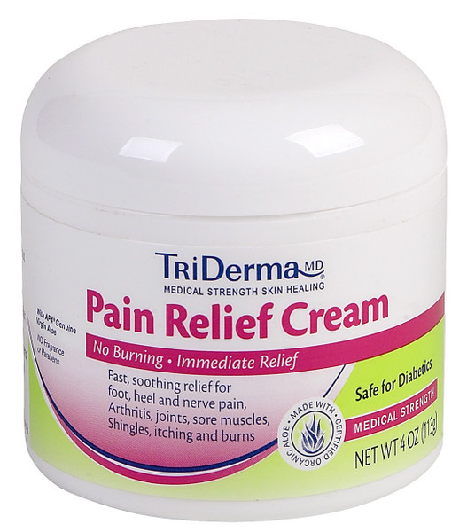 TriDerma MD® Lidocaine / Menthol Topical Pain Relief, 4 oz.
