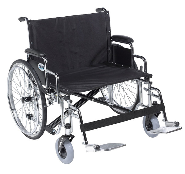 drive™ Sentra EC Heavy-Duty 2X-Wide Wheelchair with 26 Inch Seat Width