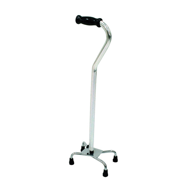 drive Medical Offset Quad Cane, Aluminum, Height-Adjustable