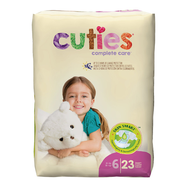 Cuties® Premium Diaper, Size 6