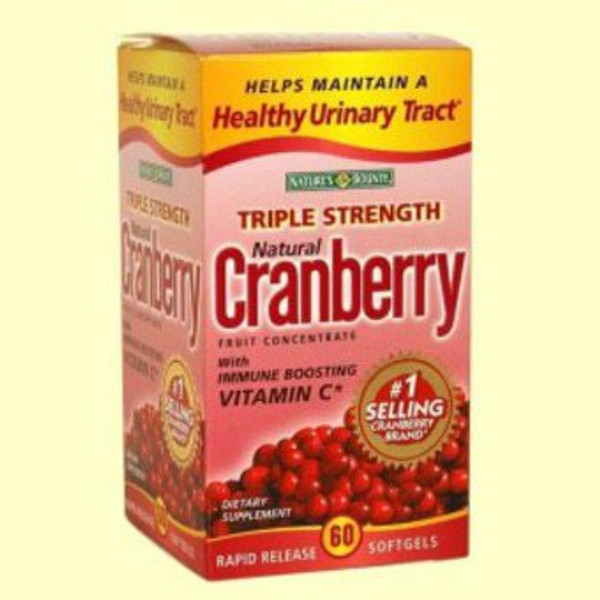 Nature's Bounty® Cranberry Extract Dietary Supplement, 60 Softgels per Bottle