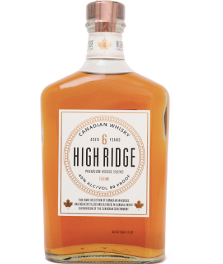 High Ridge 6yr Canadian Whisky