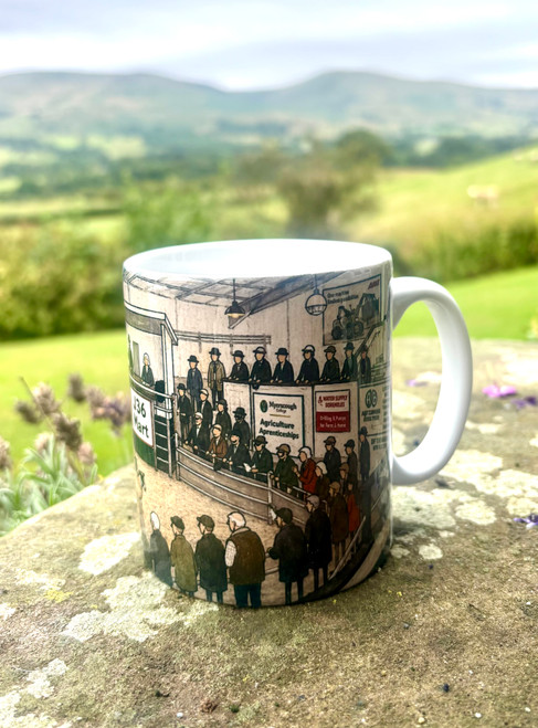 auction mart mug of nwa J36 incorporating sheep