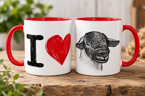 Suffolk Sheep Mugs