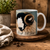 Rough Fell Sheep Mug featuring two Rough fell rams