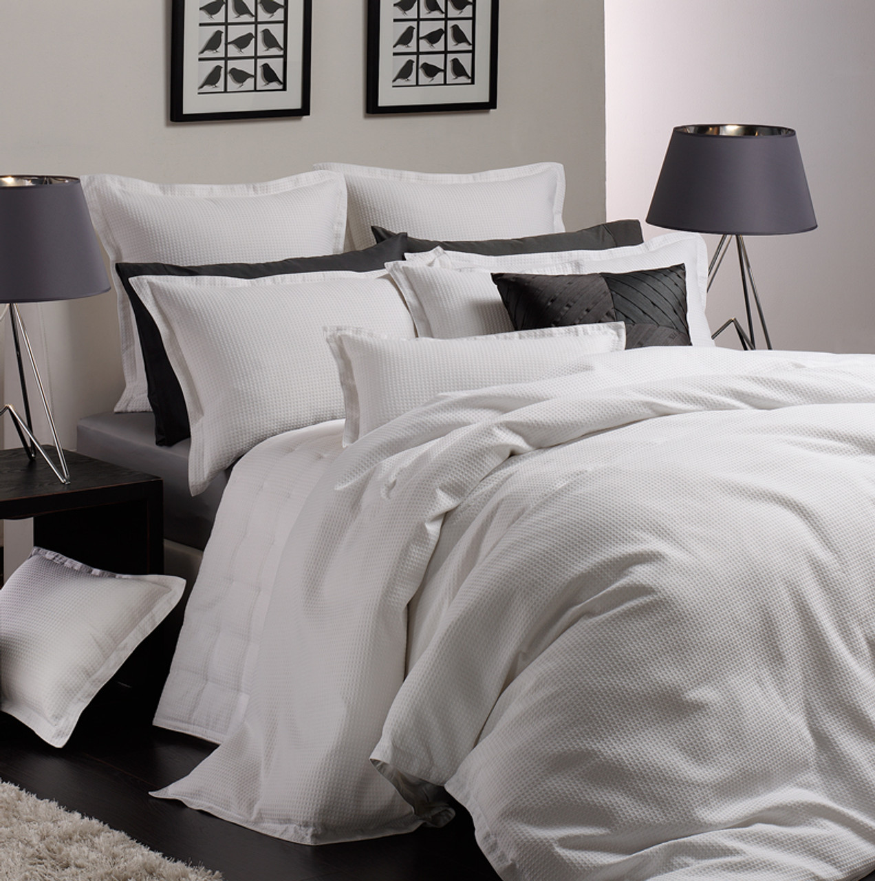 beige double duvet cover