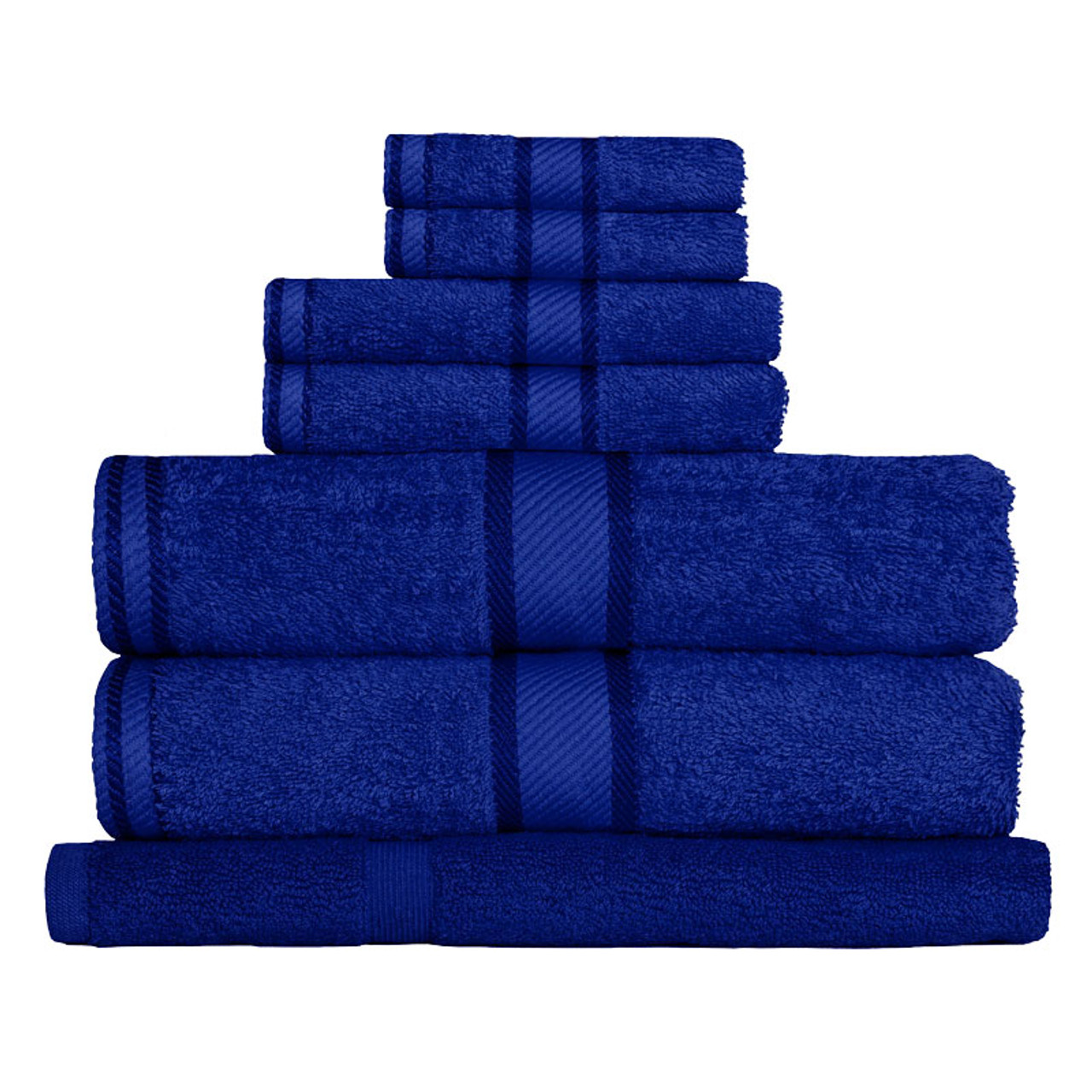 blue bath towels on sale