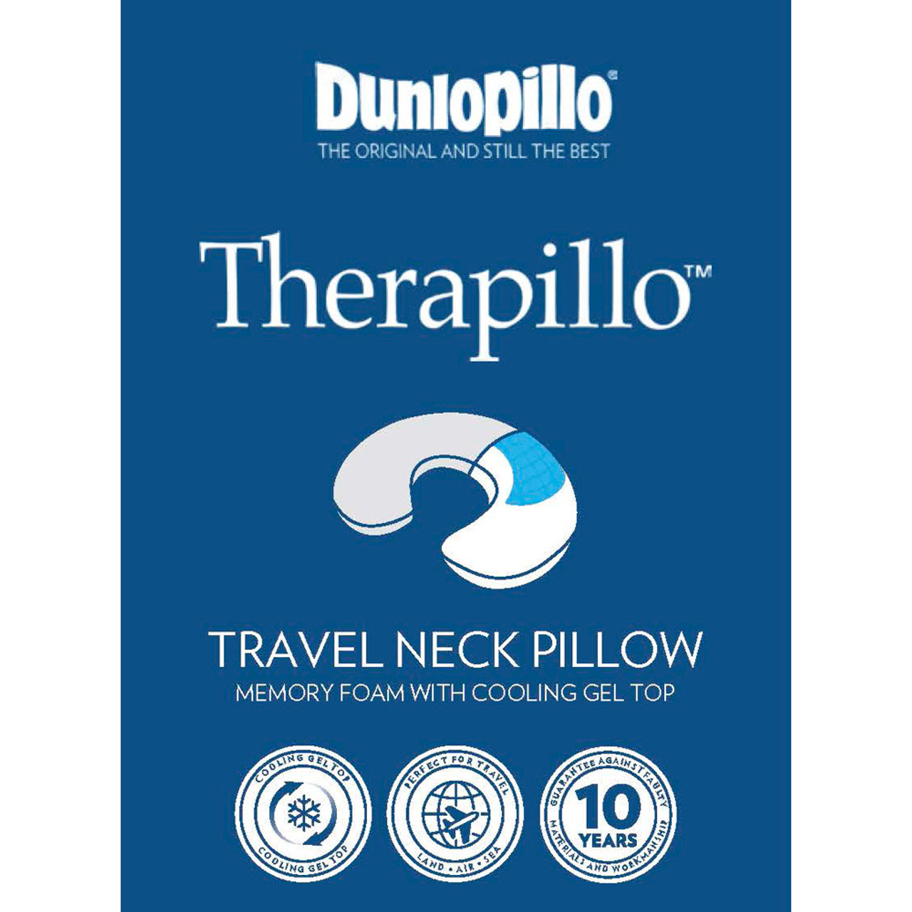 Dunlopillo hot sale travel pillow