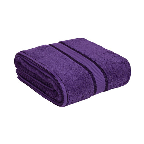 purple towels