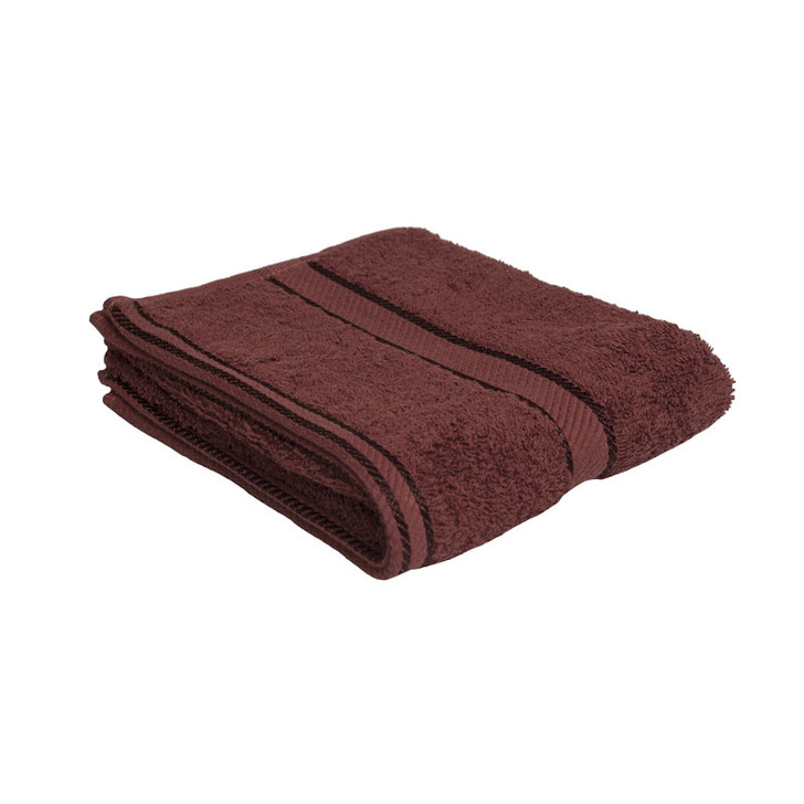 100% Cotton Chocolate Brown Hand Towel