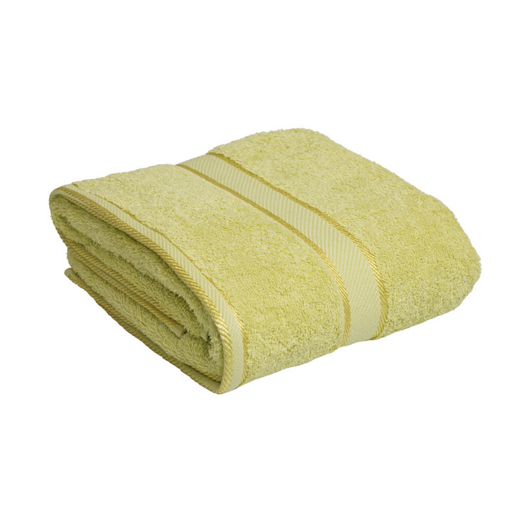 100% Cotton Apple Green Bath Towel