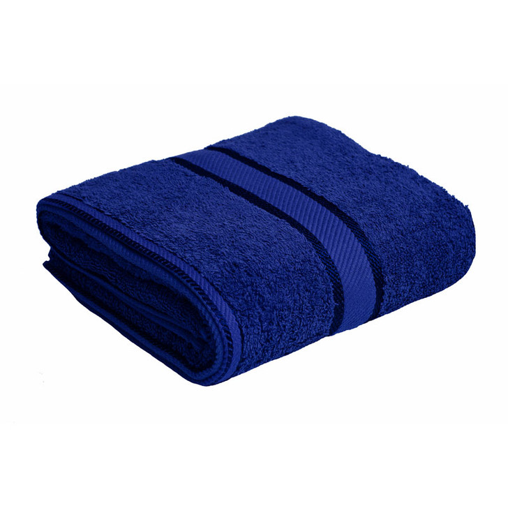 100% Cotton Royal Blue Bath Towel