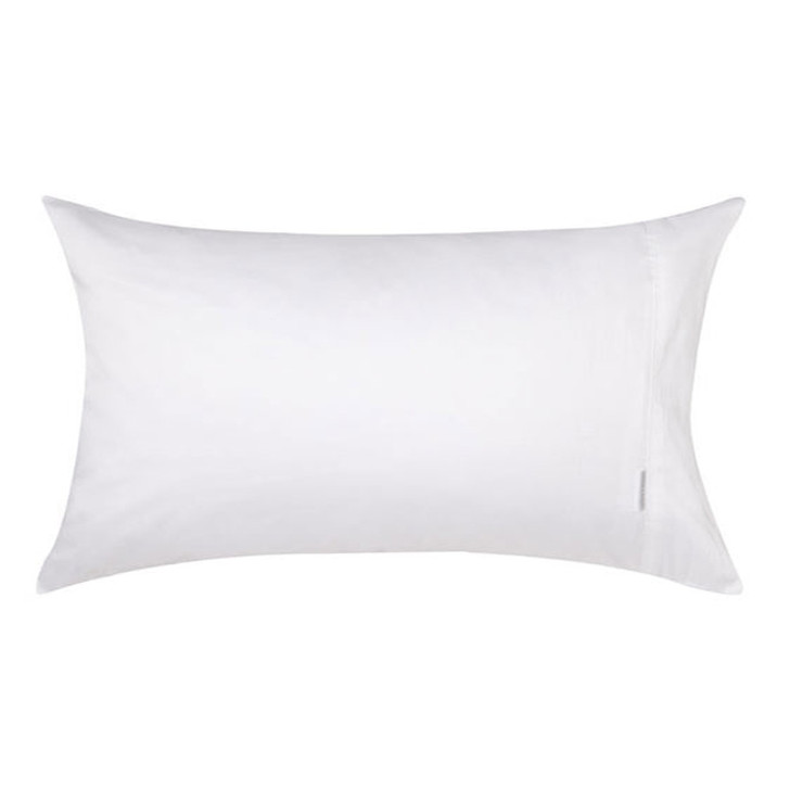 Logan and Mason White King Size Pillowcase | My Linen
