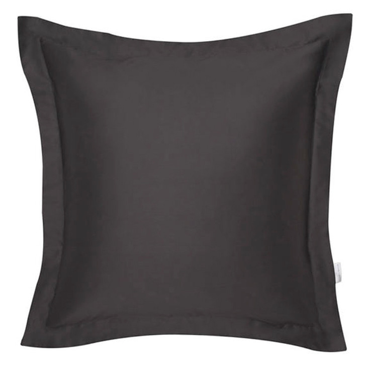 Logan and Mason Granite Black European Pillowcase | My Linen