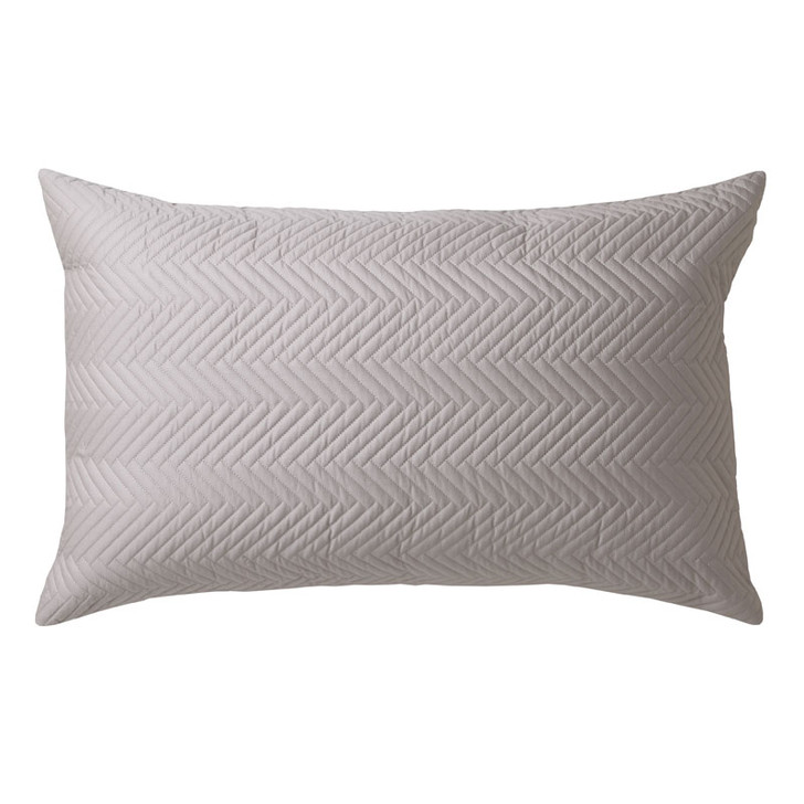 Private Collection Westcott Silver Standard Pillowcase | My Linen