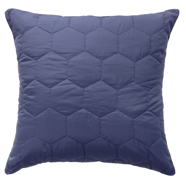 Bianca Vivid Coordinate Moonlight Blue European Pillowcase | My Linen