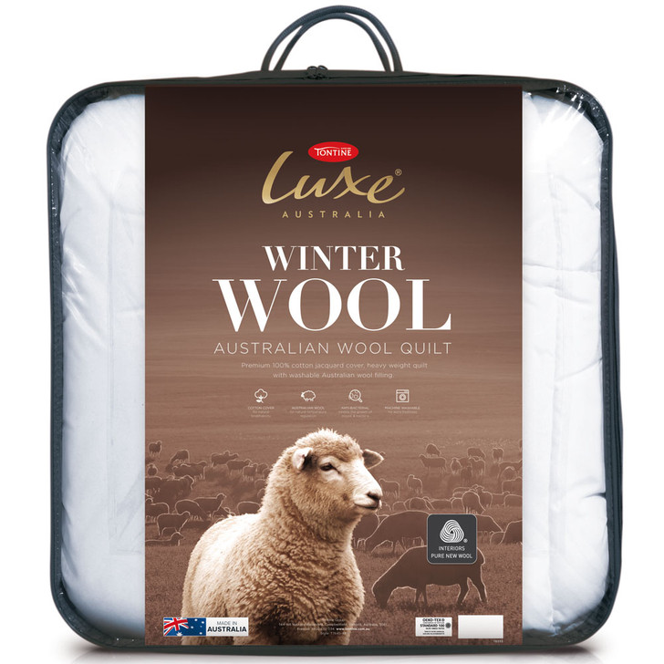 Tontine Luxe Single Bed Wool Winter Quilt | My Linen
