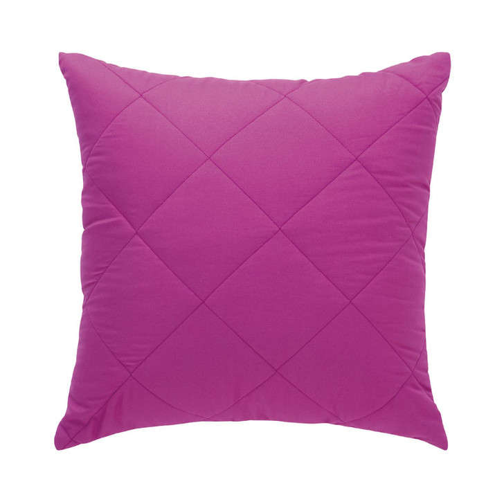 Bianca Vivid Coordinate Grape Square Filled Cushion | My Linen