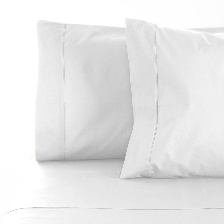 Jenny Mclean La Via White Queen Bed Sheet Set | My Linen