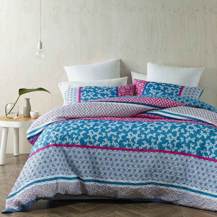 Phase 2 Papillon Double Bed Quilt Cover Set  | My Linen