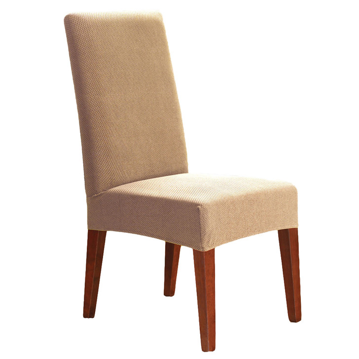 Sure Fit Pearson Dining Chair Cover Dark Flax | My Linen