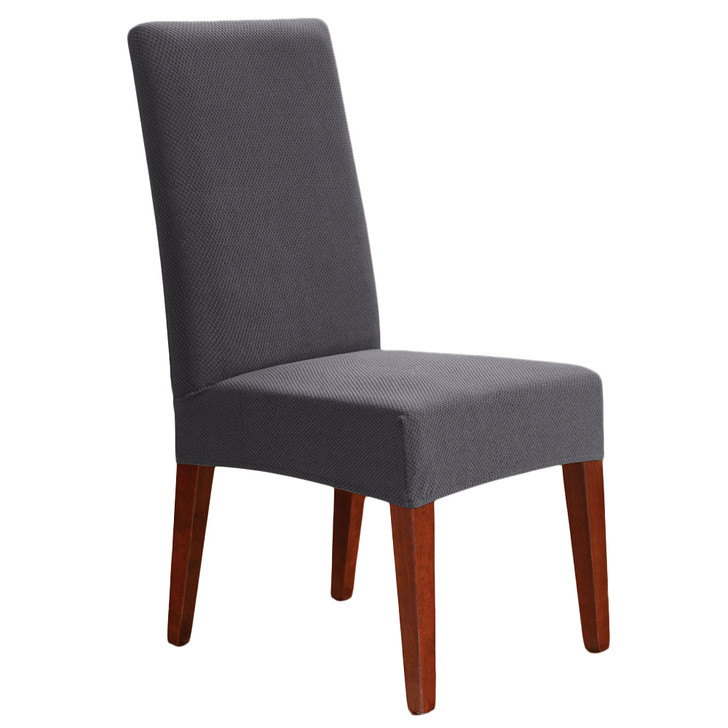 Sure Fit Pearson Dining Chair Cover Slate | My Linen
