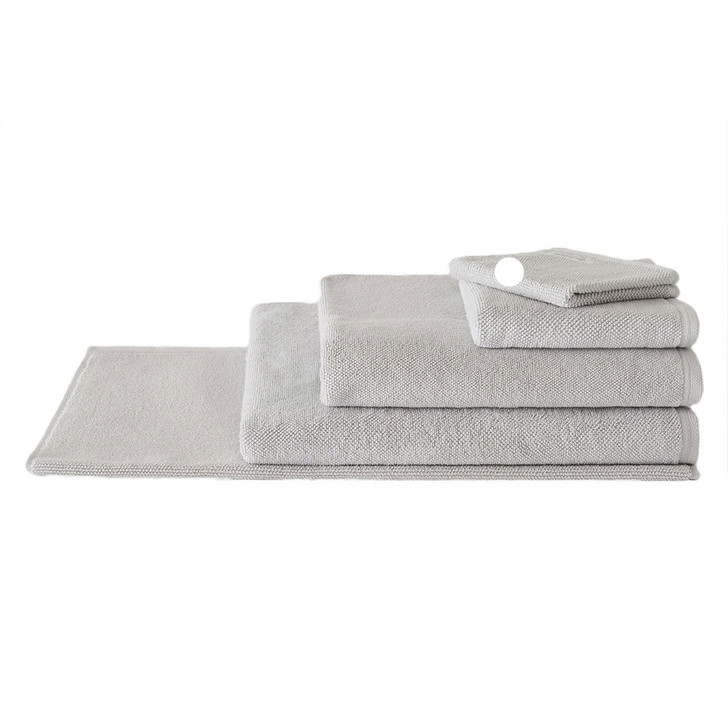 Sheridan 100% Combed Cotton Twist Towel Collection Face Washer Cool Grey | My Linen