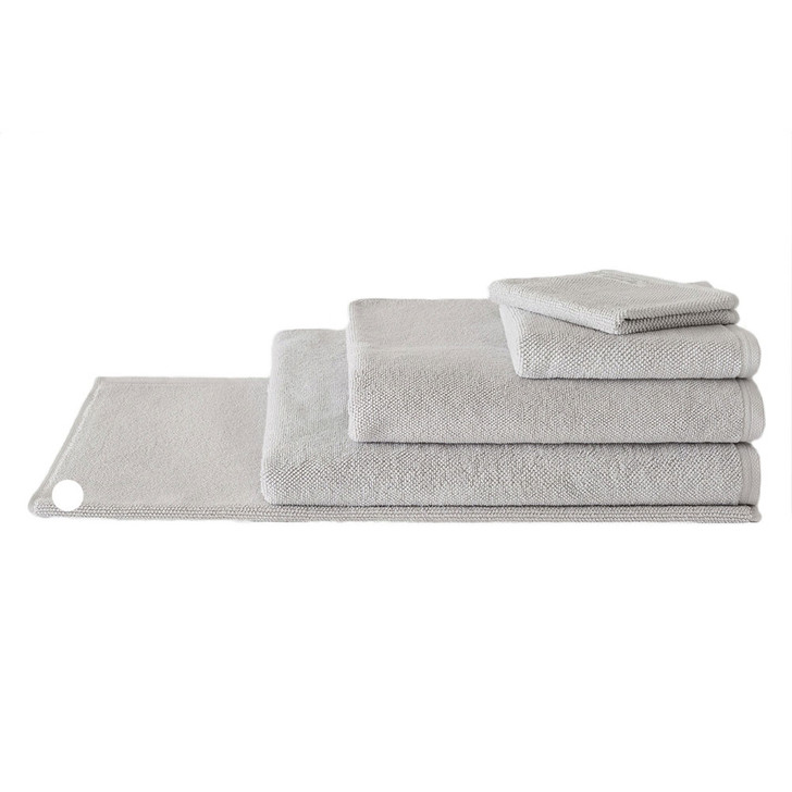 Sheridan 100% Combed Cotton Twist Towel Collection Bath Mat Cool Grey | My Linen