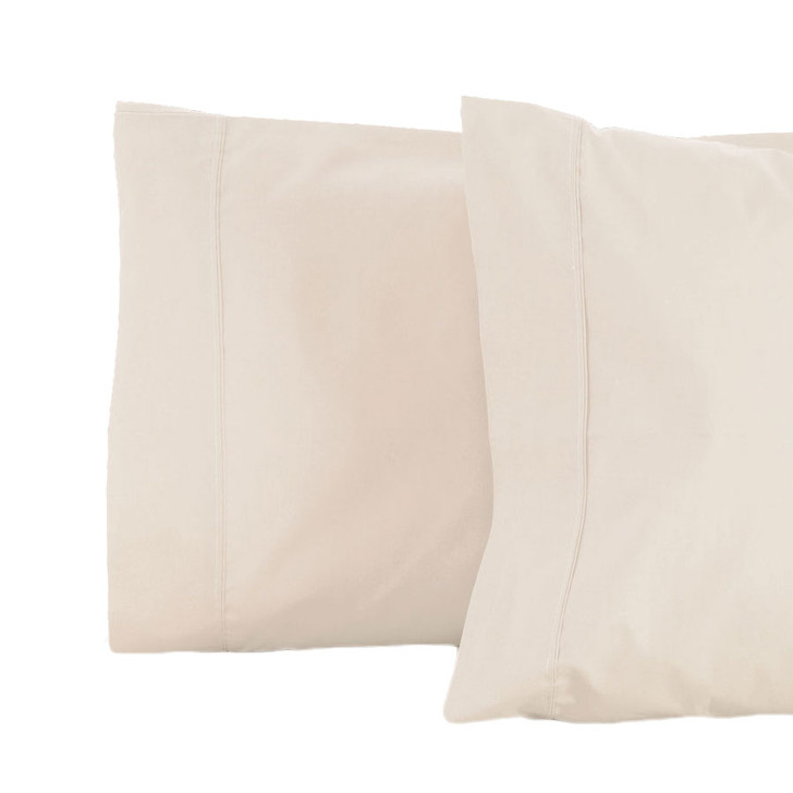 Jenny Mclean RANS La Via Ivory Standard Pillowcase | My Linen