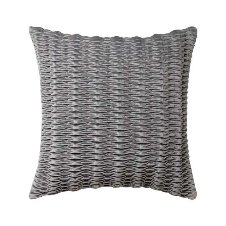 Private Collection Loxton Silver Square Filled Cushion | My Linen