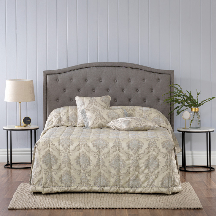 Bianca Dorset Taupe Double Bed Bedspread | My Linen