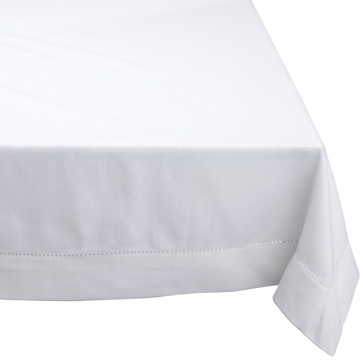 Rans Elegant Rectangle Tablecloth White | My Linen
