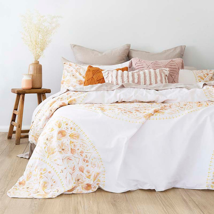 Bambury Avalon Multi King Bed Quilt Cover Set | My Linen