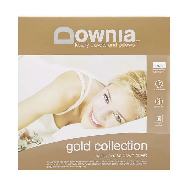 Downia Gold Collection 85/15 Goose Down & Feather Double Bed Quilt | My Linen