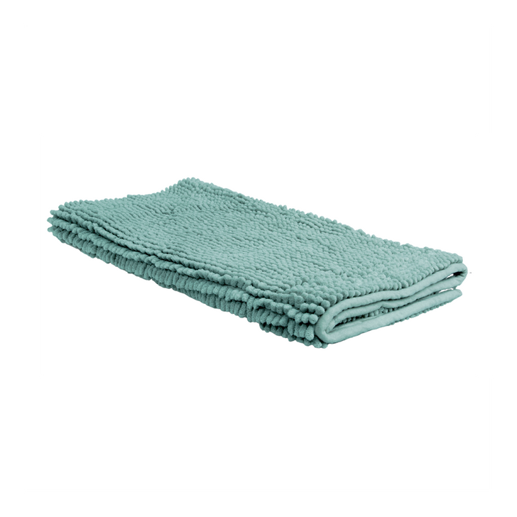 Algodon Toggle Small Bath Mat Marine | My Linen