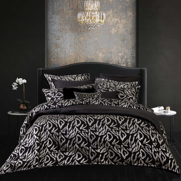 Davinci Nico Sterling King Bed Quilt Cover Set | My Linen