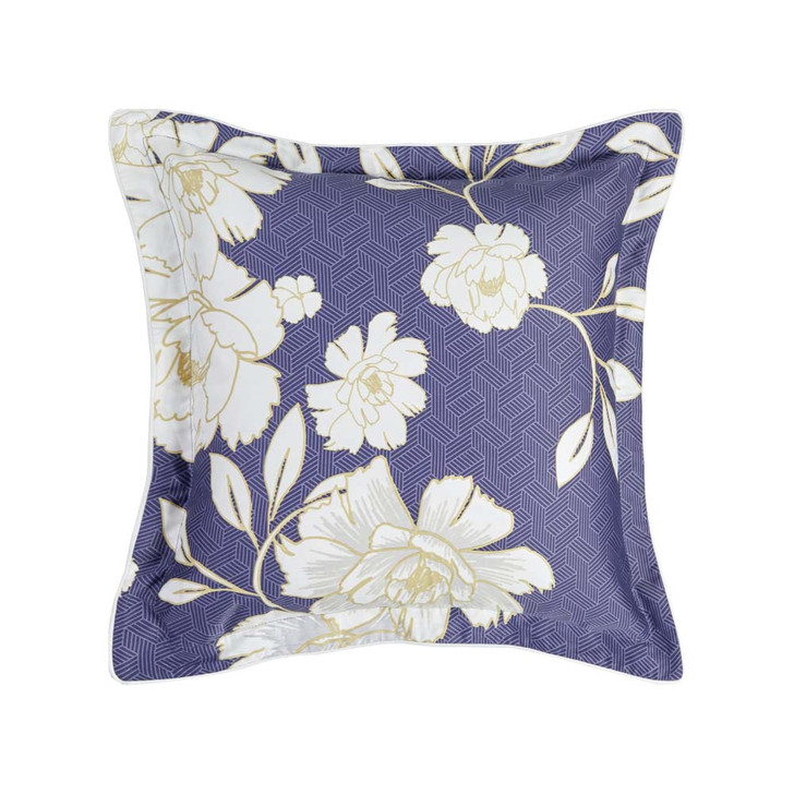 Private Collection Cali Navy Square Filled Cushion | My Linen