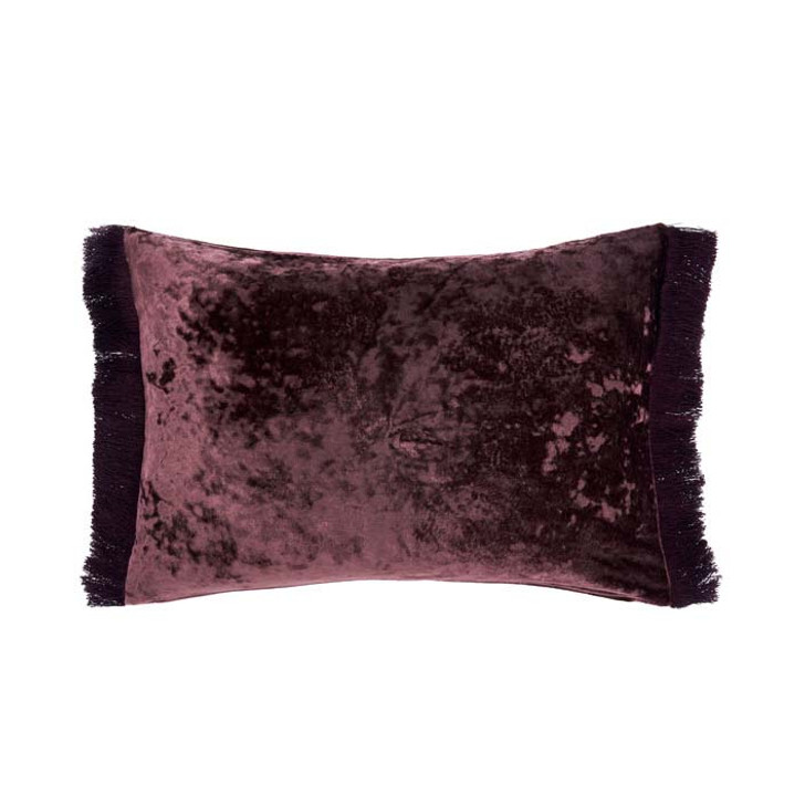 Grace by Linen House Pasquel Plum Long Filled Cushion | My Linen