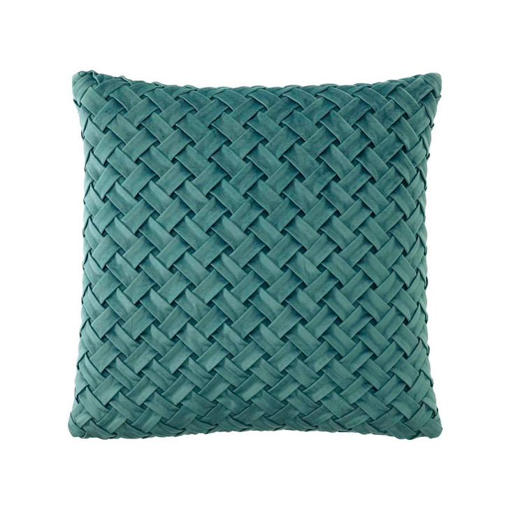 Bianca Venice Turquoise Square Filled Cushion | My Linen